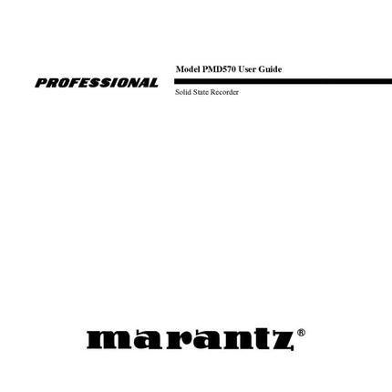 Marantz PMD570 Recorder Owners Instruction Manual.jpg