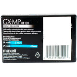 Maxell 8mm GX-MP High Quality P6-120 Video8 Camcorder Back