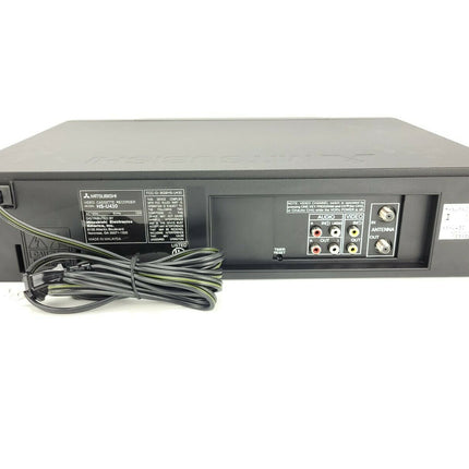 Mitsubishi HS-U430 4 Head Hi-Fi Stereo VHS VCR Player back