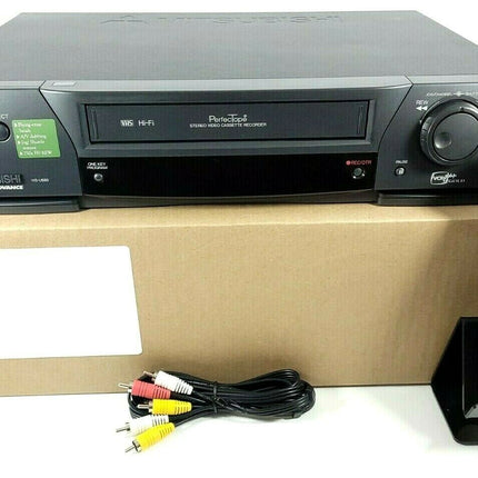 Mitsubishi HS-U680 4-Head Hi-Fi Stereo VHS VCR