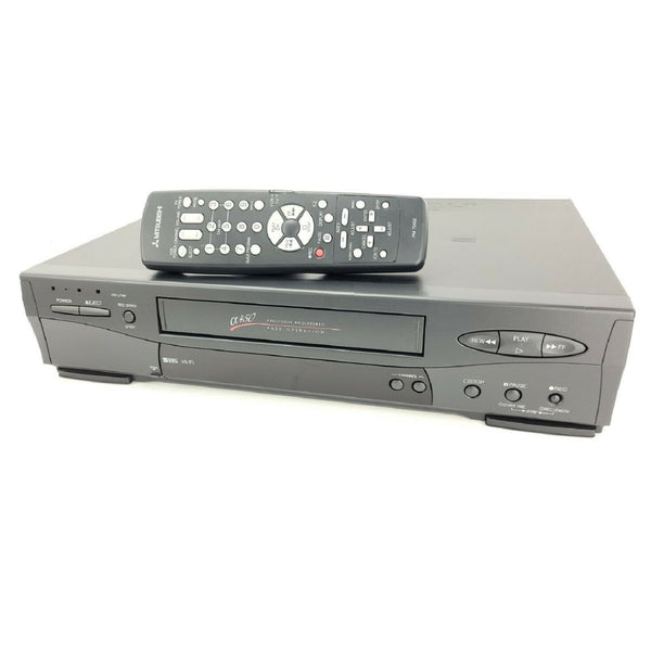 Mitsubishi HS-U778 VHS SVHS VCR 4 Head Hi-Fi Video Cassette Recorder. retailer