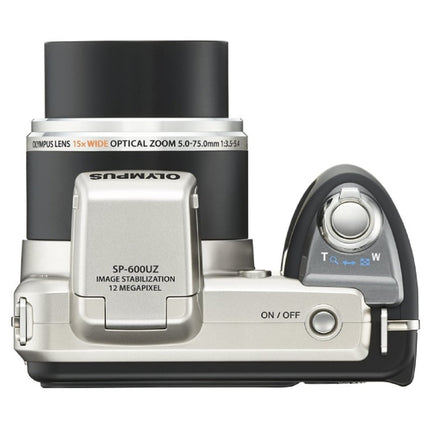 Olympus SP-600UZ 12MP Digital Camera Top