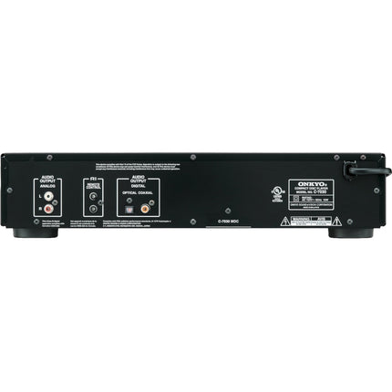 Onkyo C-7030 Single-disc CD player Back