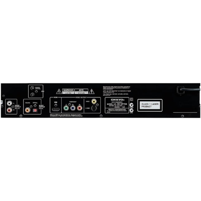 Onkyo DV-CP704 6 Disc HDMI DVD Changer Player
