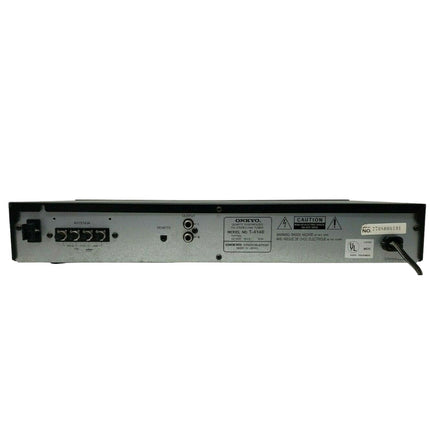 Onkyo T-4140 Quartz Synthesized Stereo FM/AM Tuner