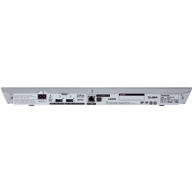 Panasonic DMP-BDT330 3D Blu-ray Player HDMI Wi-Fi back