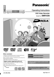 DMR-E55 DVD Recorder Owners Instruction Manual