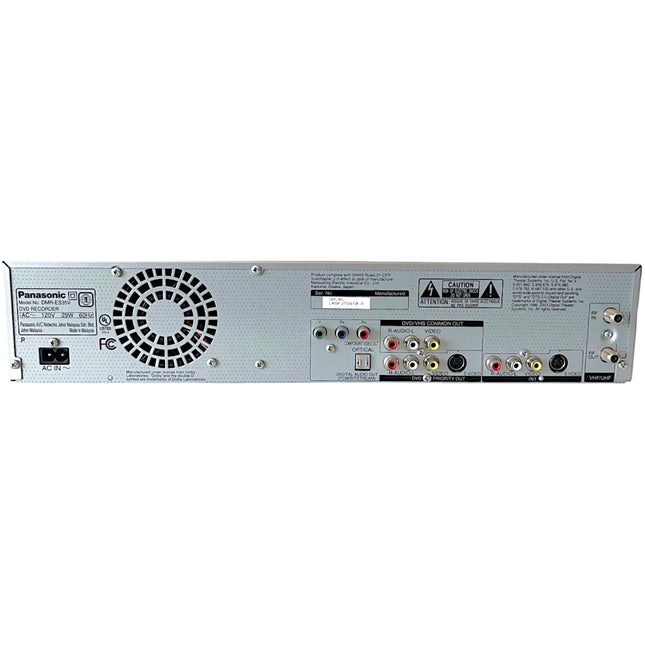 Panasonic DMR-ES35V VCR DVD Recorder Combo Player