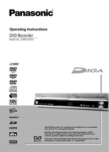 DMR-EX95V DVD Recorder Owners Instruction Manual