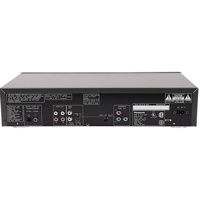 Panasonic DVD-A120PX DVD/CD Player