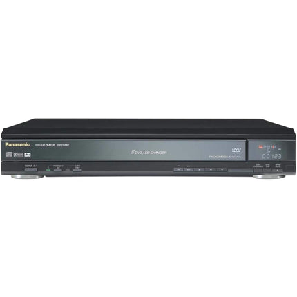 Panasonic DVD-CP67 5-Disc Carousel CD DVD Player Changer - Ultra-Slim Black