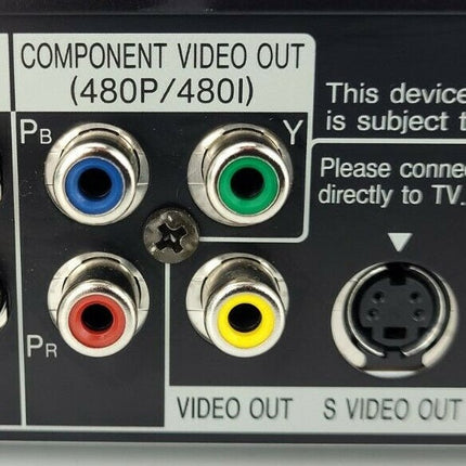 Panasonic DVD-F65 Ultra Slim DVD CD 5 Disc Changer Player RCA