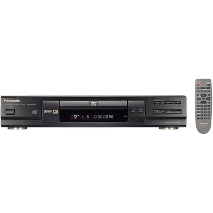 Panasonic DVD-RV30 DVD/CD Player Surround Sound (Black)