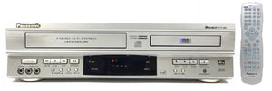 Panasonic PV-D4762 DVD VCR Combo Double Feature Silver