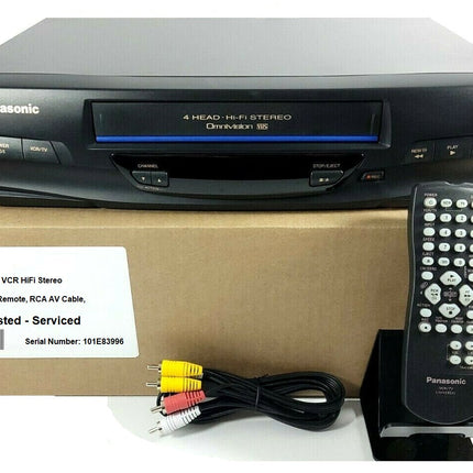 Panasonic PV-V4520 4-Head VCR HiFi Stereo