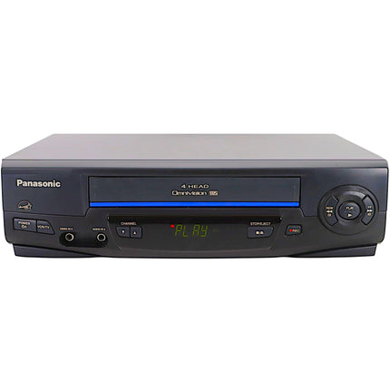 Panasonic PV-V402 VCR Omnivision Blue Line 4-Head VHS Player