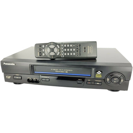 Panasonic PV-V4602 4 Head Hi-Fi Stereo VHS VCR Video Cassette Player