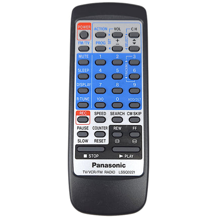 Panasonic LSSQ0221 Replacement Remote – for PV-C1340 TV/VCR Combo