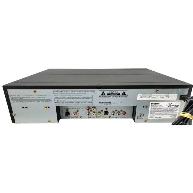 Philips DVD782CH Black 5 Disc Carousel DVD/CD Changer