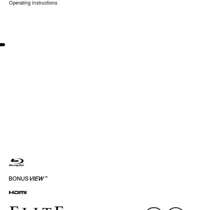 Pioneer BDP-09FD Blu-ray Player Owners Manual