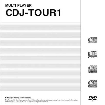 Pioneer CDJ-TOUR1 CD Player Owners Manual