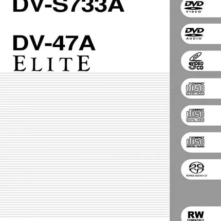 Pioneer DV-47A DVD Player Owners Manual
