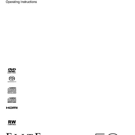 Pioneer DV-58AV DVD Player Owners Manual