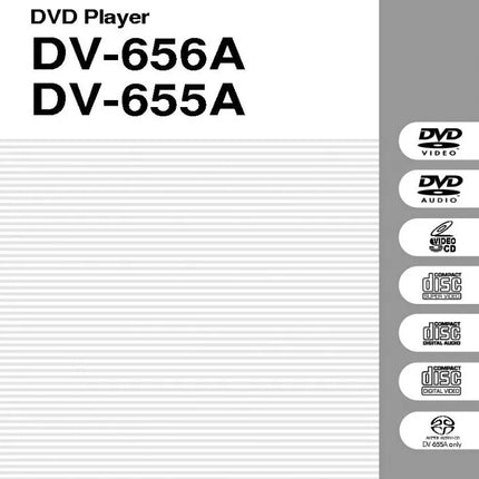 Pioneer DV-656A DVD Player Owners Manual