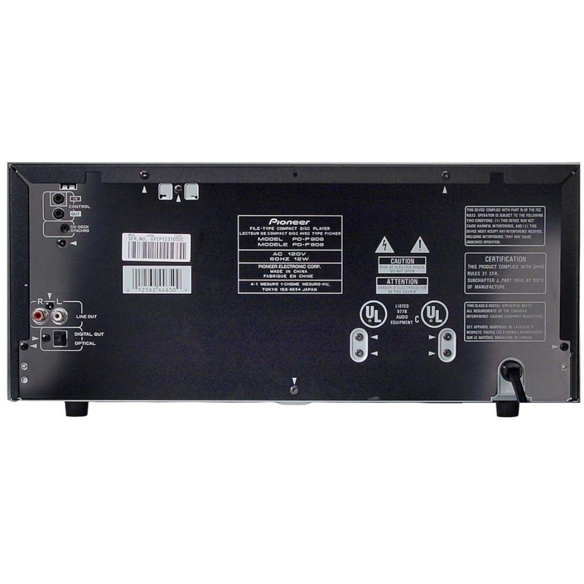 Pioneer PD-F908 100 Multi Disc CD Changer – TekRevolt