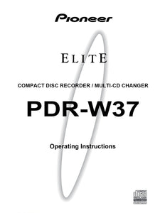 Pioneer PDR-W37 CD Recorder Owners Manual.jpg