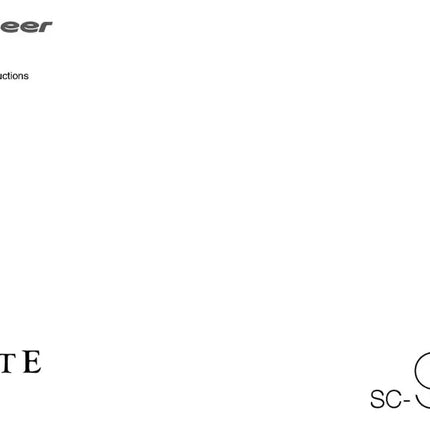 Pioneer SC-95 Receiver Owners Manual