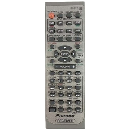 Pioneer SX-217-K Multi-Channel Receiver remote