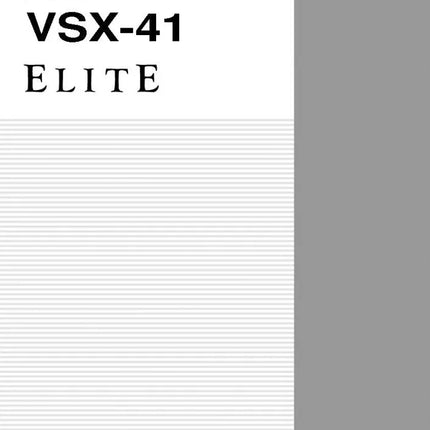 Pioneer VSX-41 Receiver Owners Manual