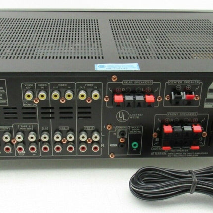 Pioneer VSX-4900S Receiver Amplifier Stereo Surround Audio Video back