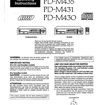Pioneer pd-M435 CD Player Owners Manual.jpg