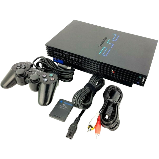 Sony PlayStation 2 Slim PS2 Console – Black – Complete