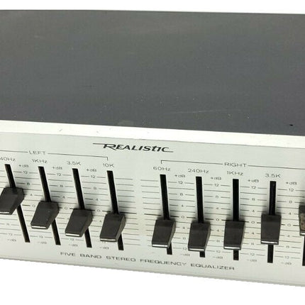 Vintage Realistic 31-1988 Frequency Equalizer 5-Band EQ