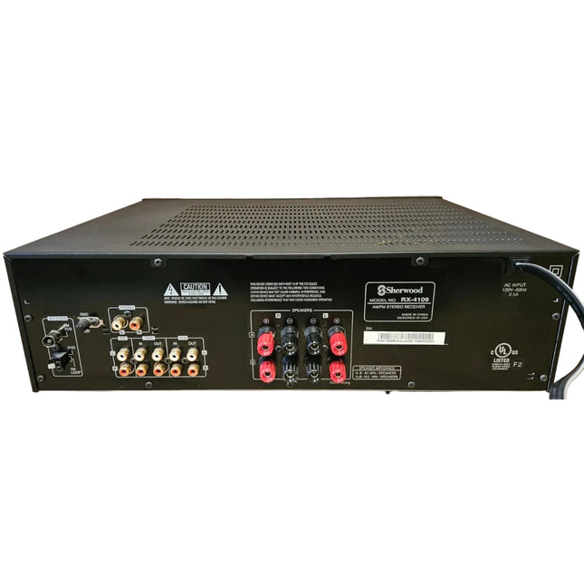 Sherwood RX-4109 Stereo Receiver Back