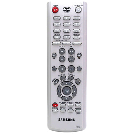 Samsung DVD-R120 DVD Recorder remote