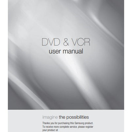 Samsung DVD-VR375 User Manual