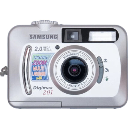 Samsung Digimax 201 Compact Y2K CCD Digital Camera
