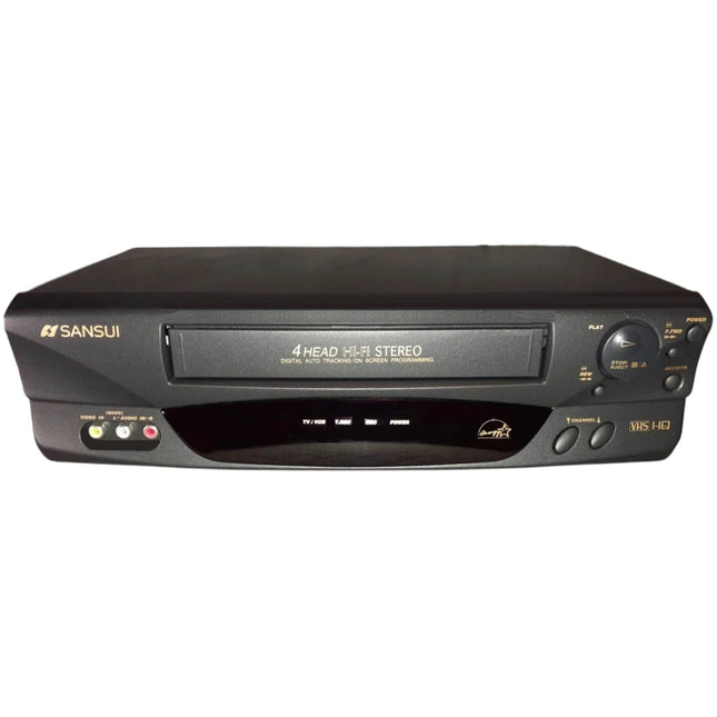 Sansui VCR VHF6010C 4Head Hi-Fi Stereo VHS Player