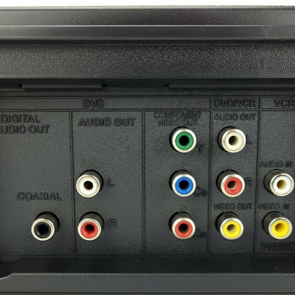 Sanyo FWDV225F DVD/VCR VHS Dual Player Combo Connections