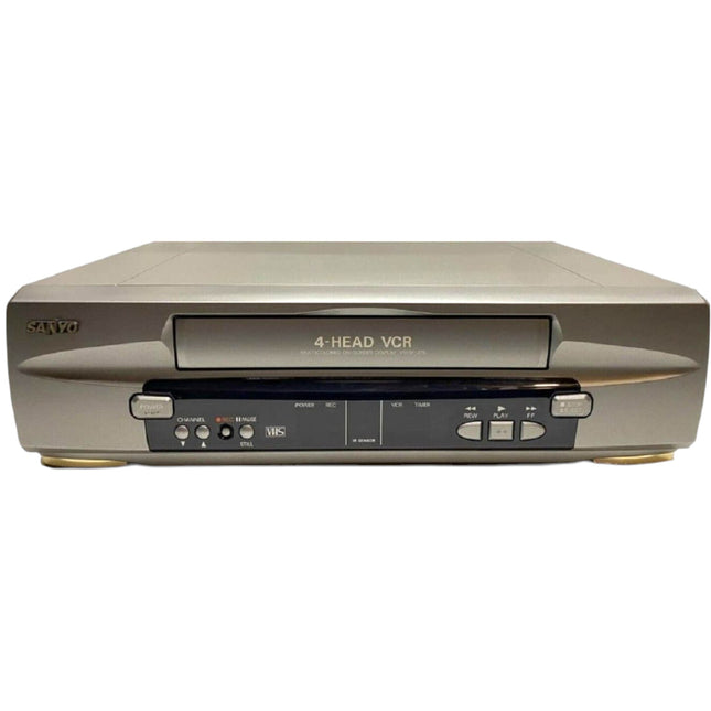 Sanyo VWM-375 4-Head VCR VHS Tape Player
