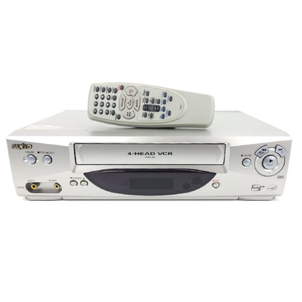Sanyo VWM-400 4 Head Hi-Fi VHS VCR Player Recorder