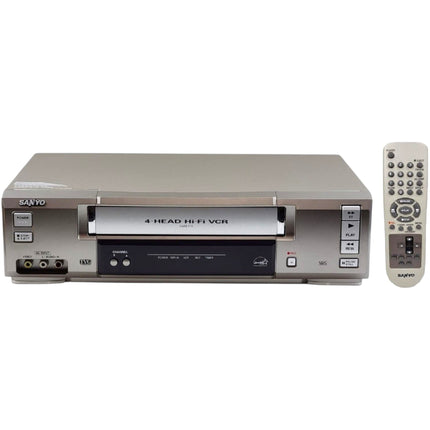 Sanyo VWM-710 VCR 4 Head Hi-Fi Stereo VHS Player