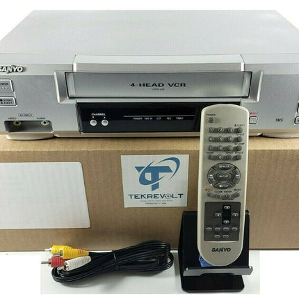 Sanyo VWM-406 4-Head VCR VHS Player