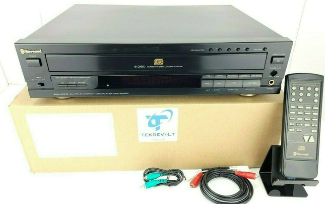 Sherwood 5 CD Compact Disc Changer Player CDC-5030R