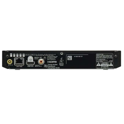 Sony Blu-ray and DVD player and with Wi-Fi Streaming back