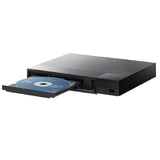 Sony Blu-ray and DVD player and with Wi-Fi Streaming open